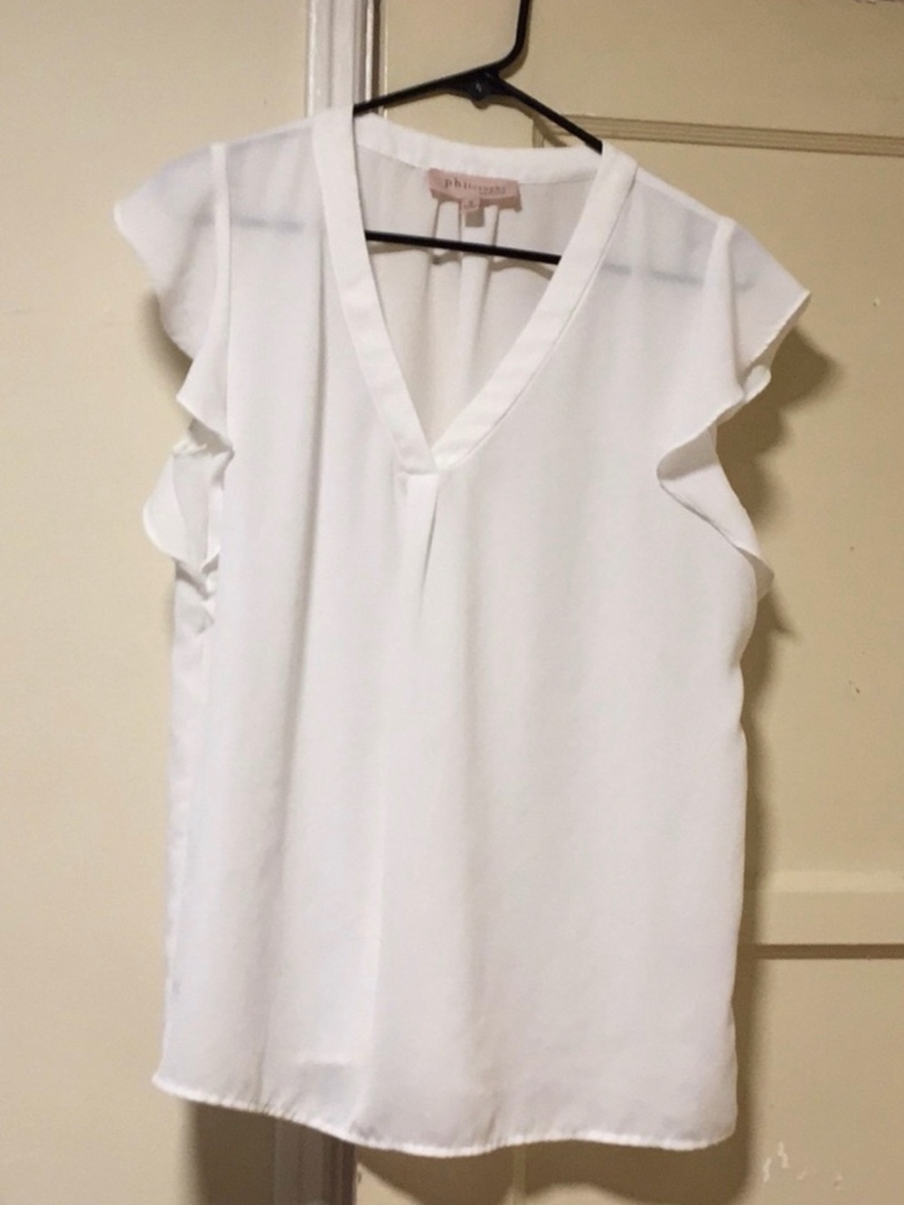 Philosophy tank blouse